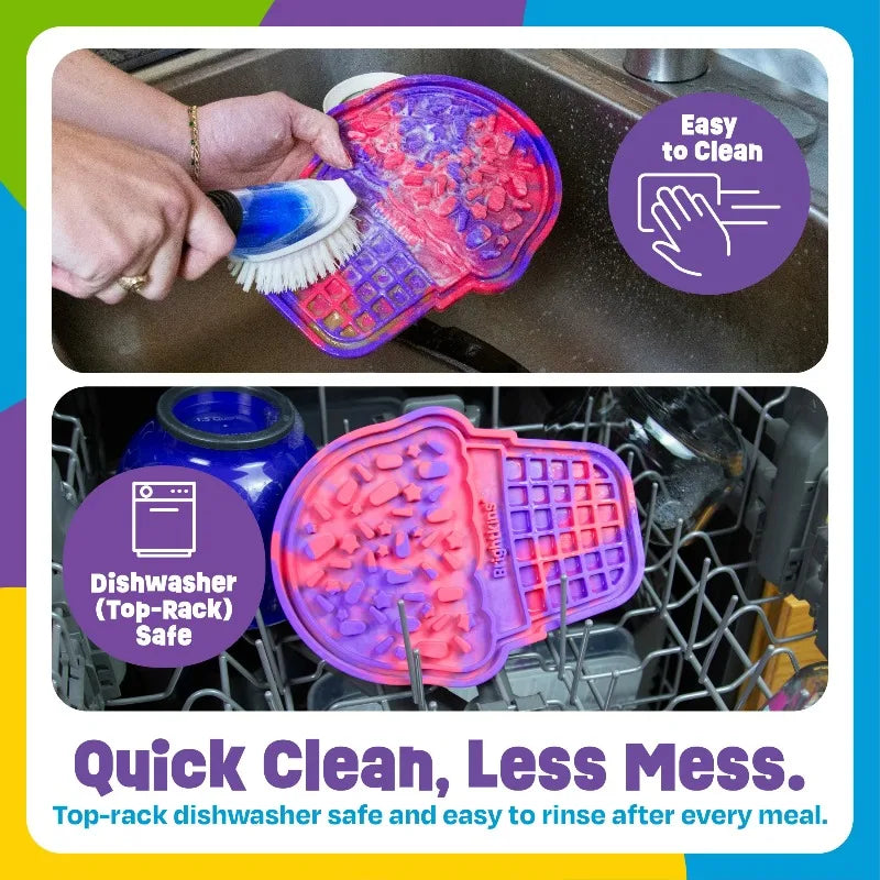 Pup Cone Lick Mat, Enrichment and Interactive Dog Toys