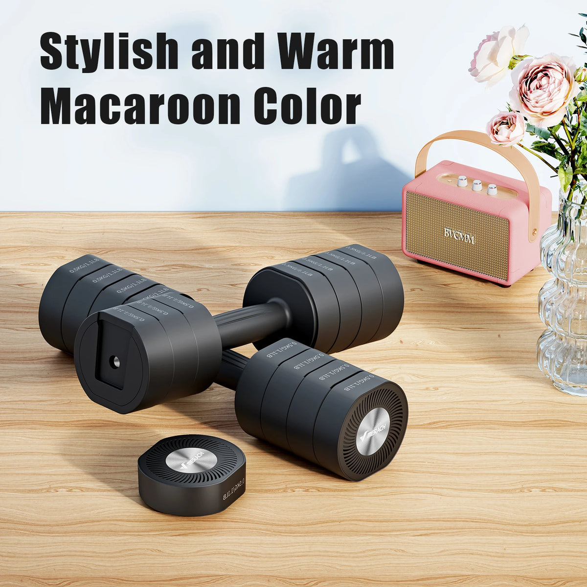 MERACH Adjustable Dumbbell Set With Safety Lock For Home Workouts