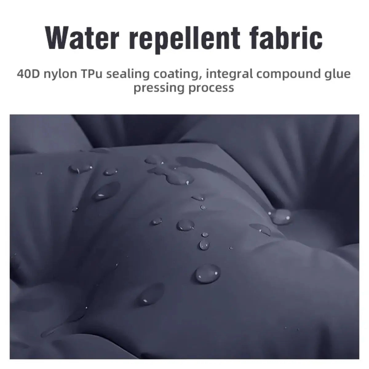 Foldable Outdoor Camping Inflatable Mattress - Warm, Ultra-Wide, Thick, Ultra-Light - Double-Use for Indoor Sleeping,