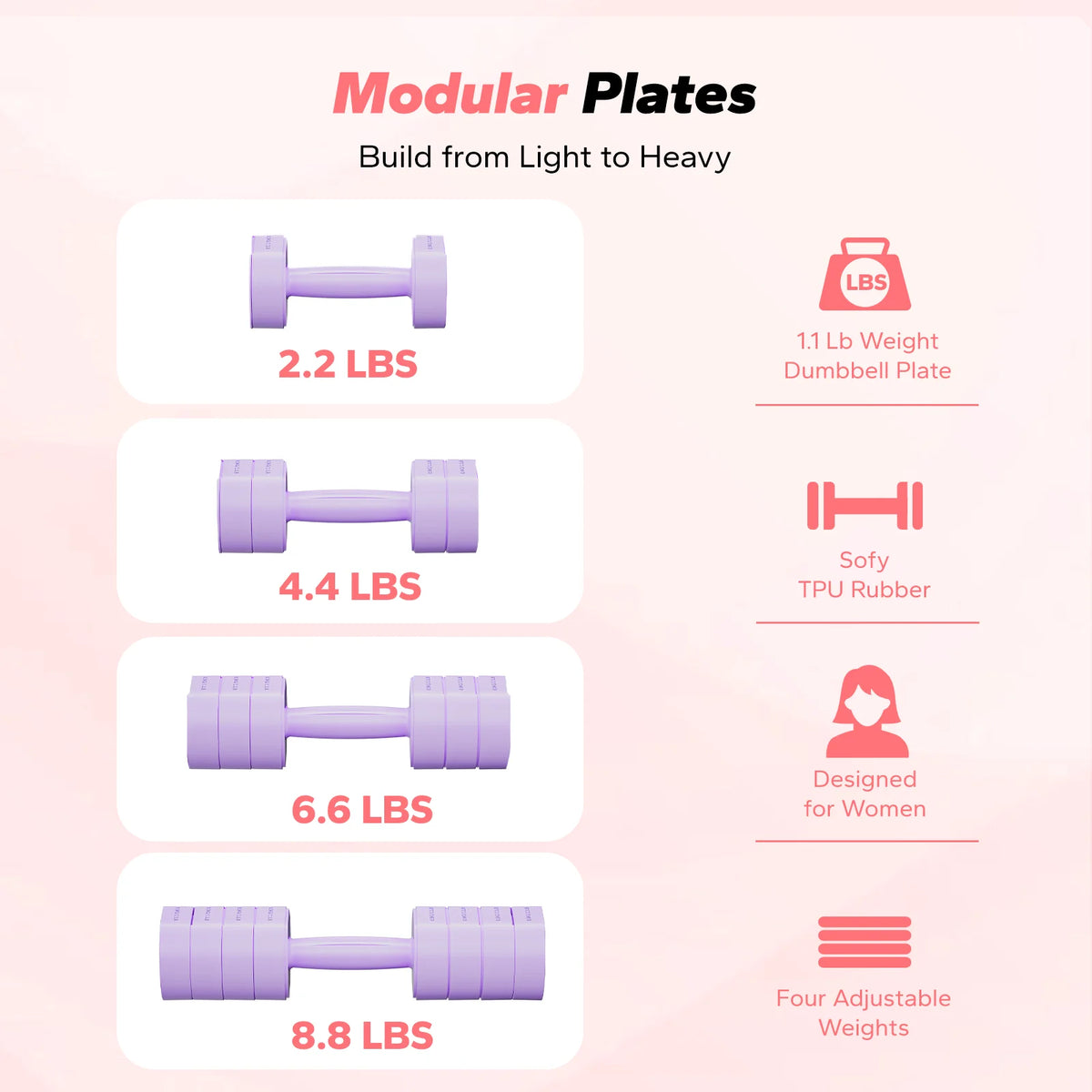 MERACH Adjustable Dumbbell Set With Safety Lock For Home Workouts