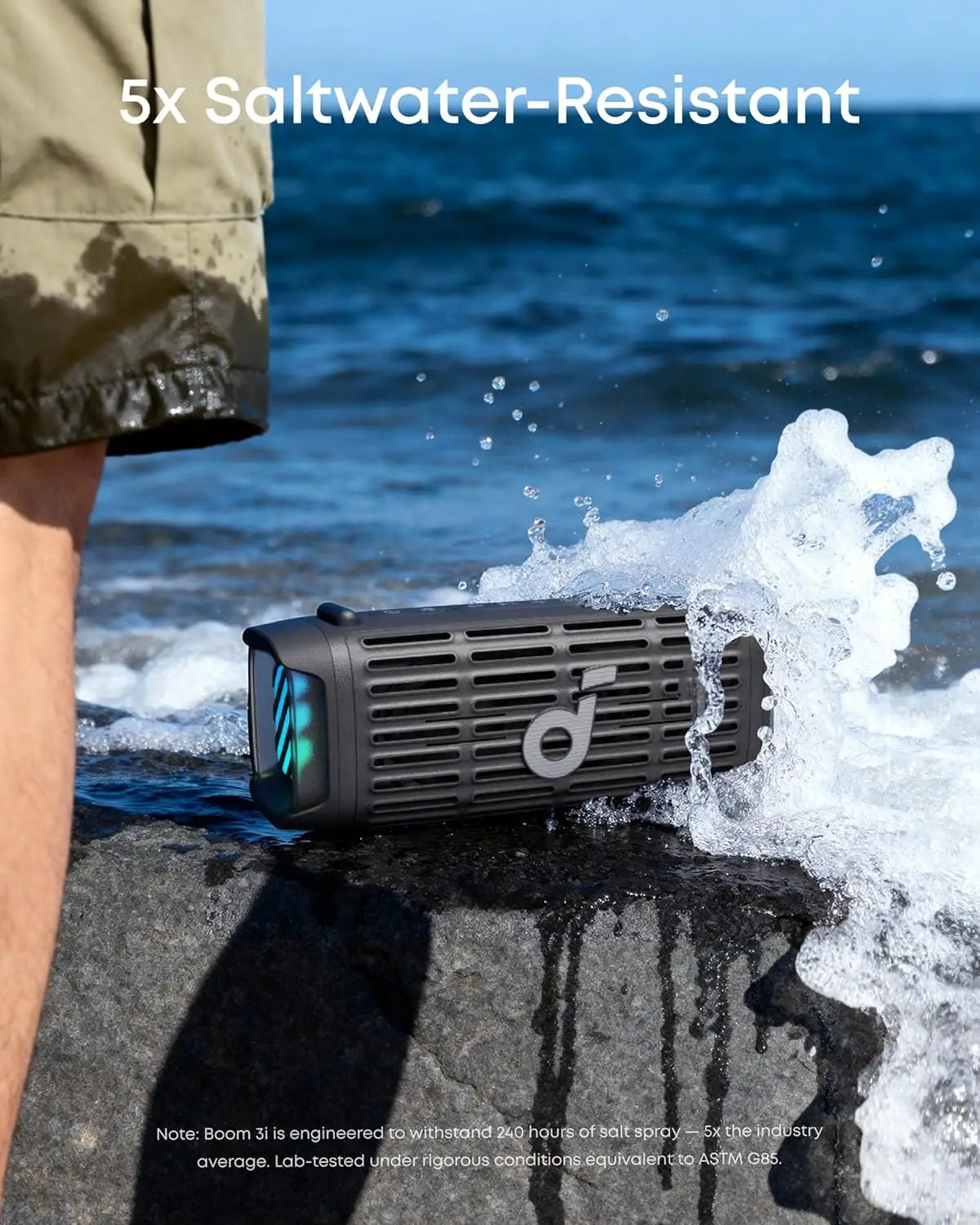 Anker Soundcore Boom 3i Outdoor Speaker IP68 Waterproof Floating