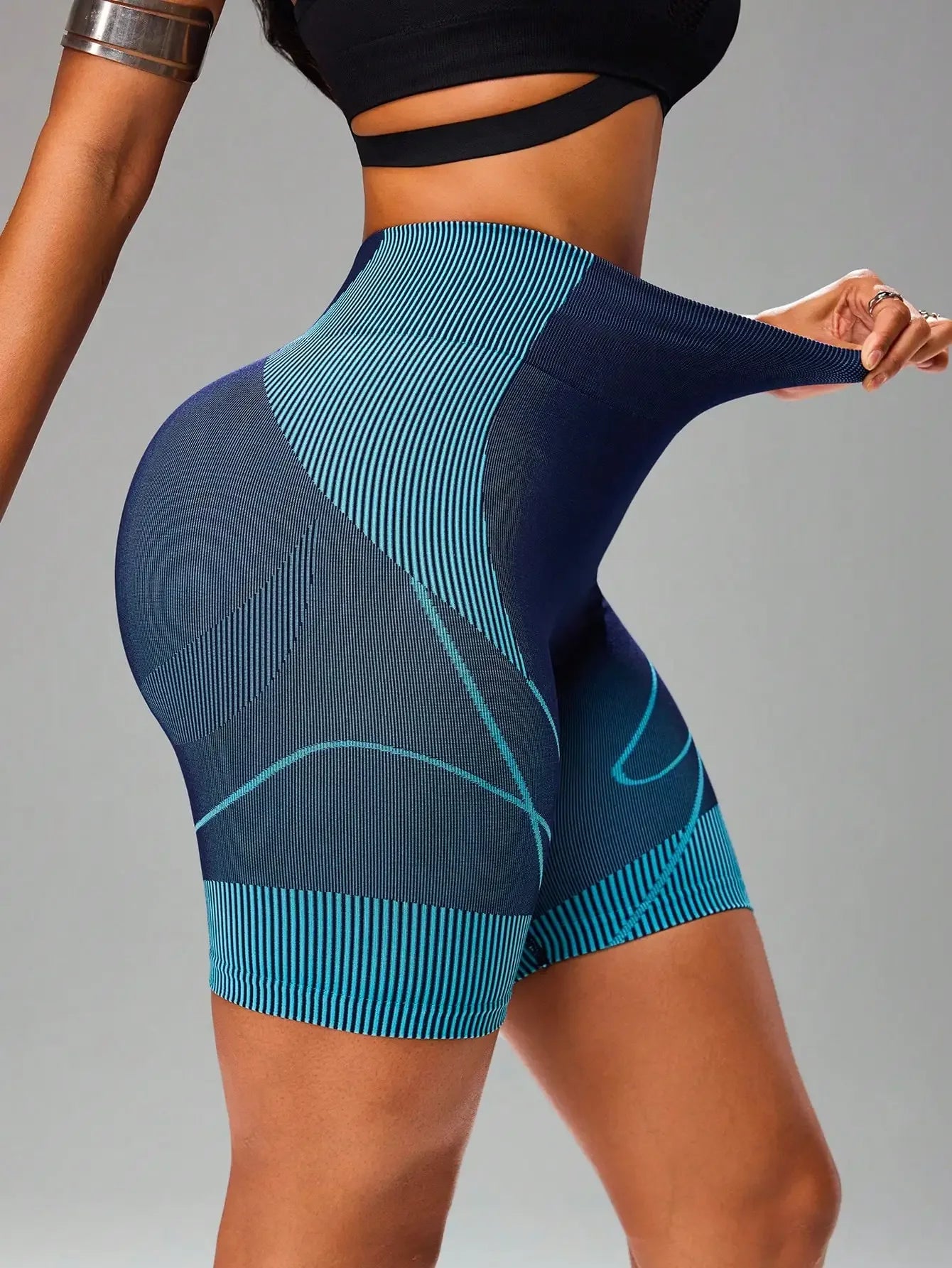 Seamless Workout Shorts For Women High Waisted Biker Style Athleisure