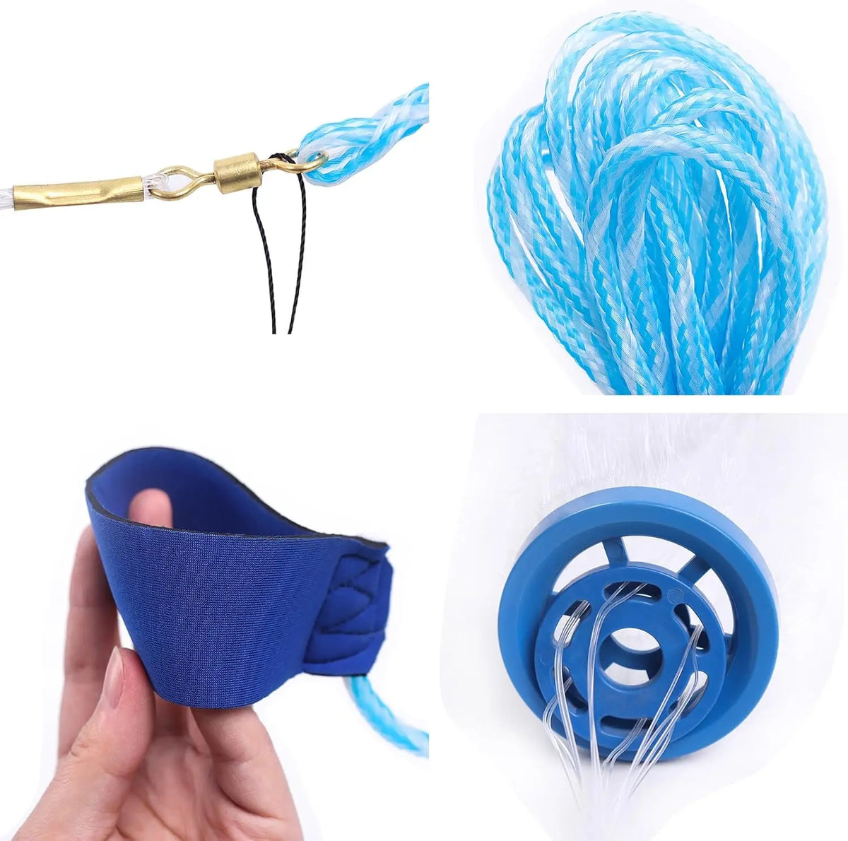 Durable and Sturdy Handmade Outdoor Fishing Tools, Suitable for Both Freshwater and Saltwater, American Style Fishing Nets, Christmas Gifts, Heavy-Duty Saltwater Fishing Nets, Bait Traps, Throwing Fishing, Freshwater Fly Fish