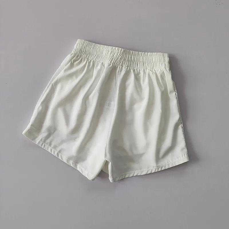 Womens Quick Dry Sports Shorts With Pockets For Running
