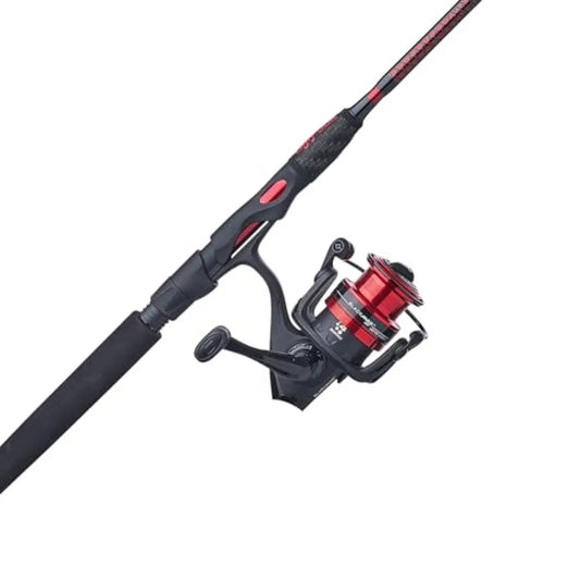 Carbon Walleye Spinning Reel and Fishing Rod Combo