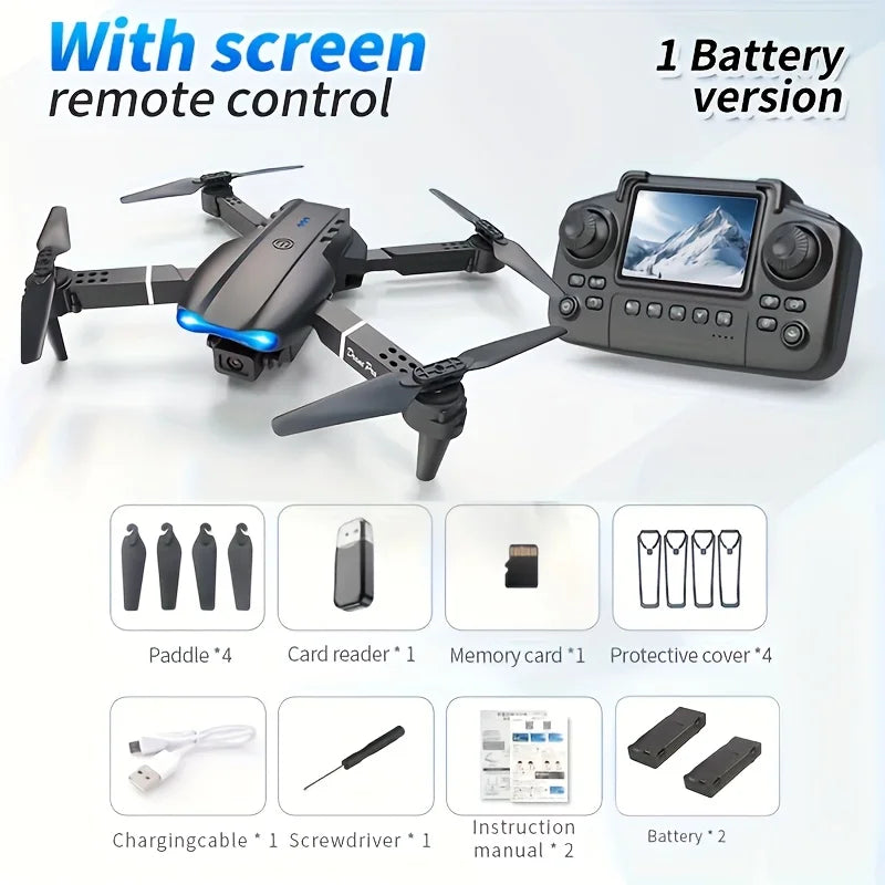 Foldable Drone With Dual Cameras 8K Screen Return To Home