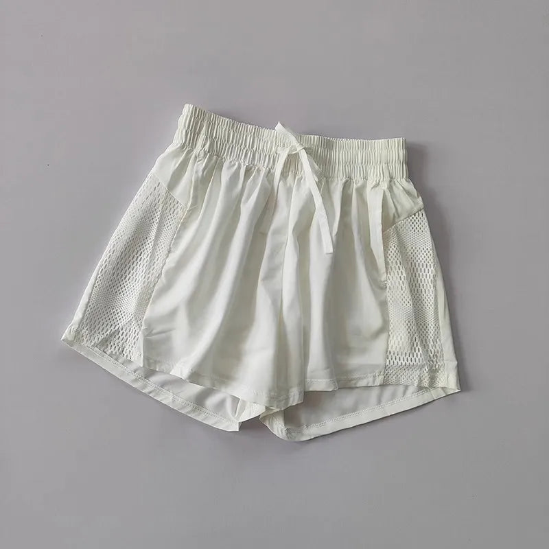 Womens Quick Dry Sports Shorts With Pockets For Running