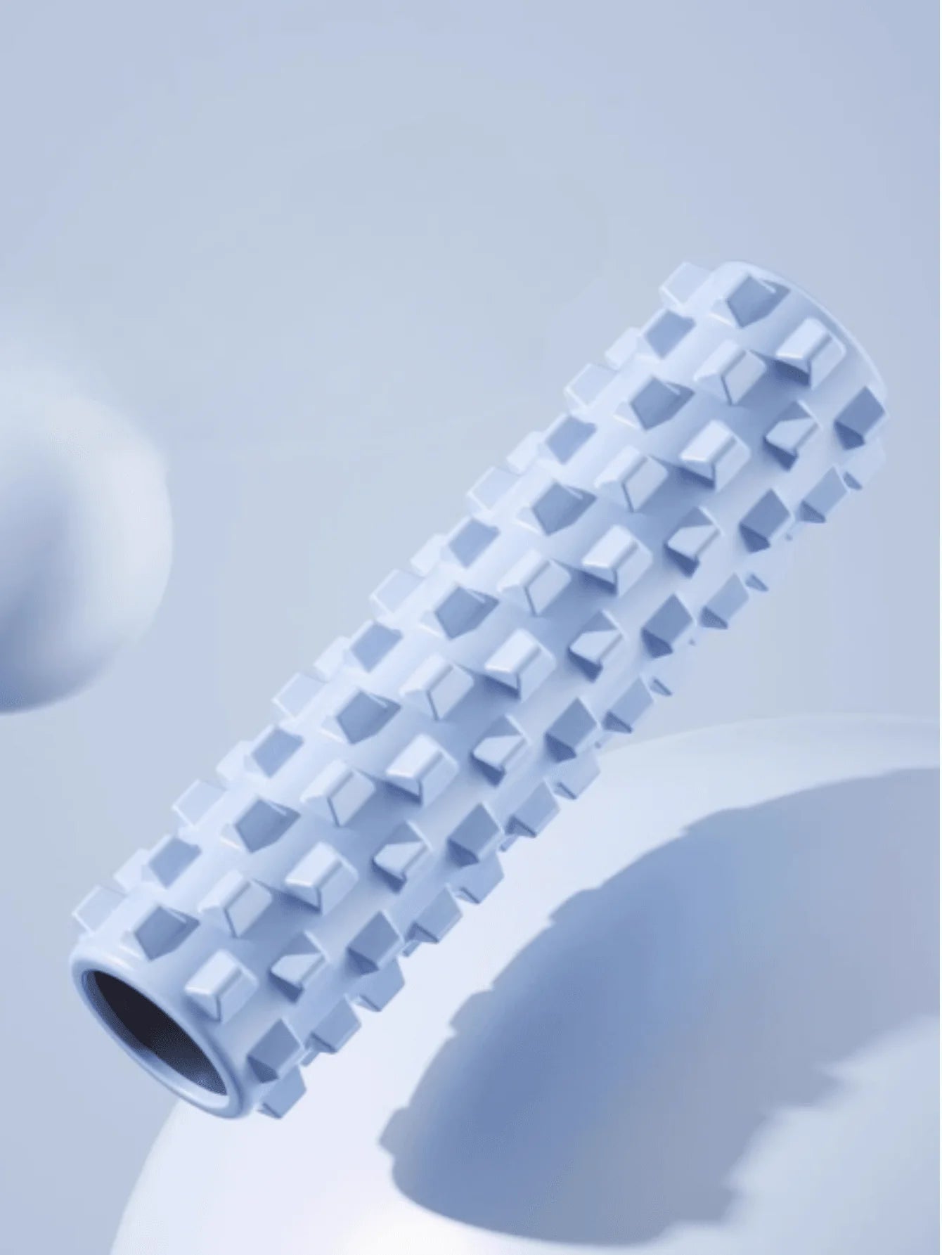 45*13cm Foam Roller - Deep Tissue Massage Muscle Roller And Stretching Device, Intensity And Myofascial Trigger Point Release