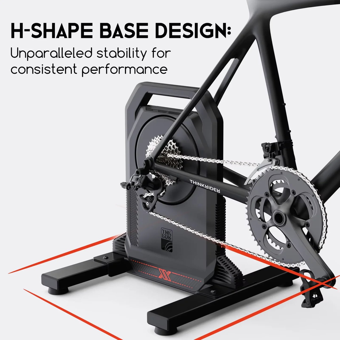 ThinkRider XXPRO Direct Drive Smart Bike Trainer 2500W Indoor