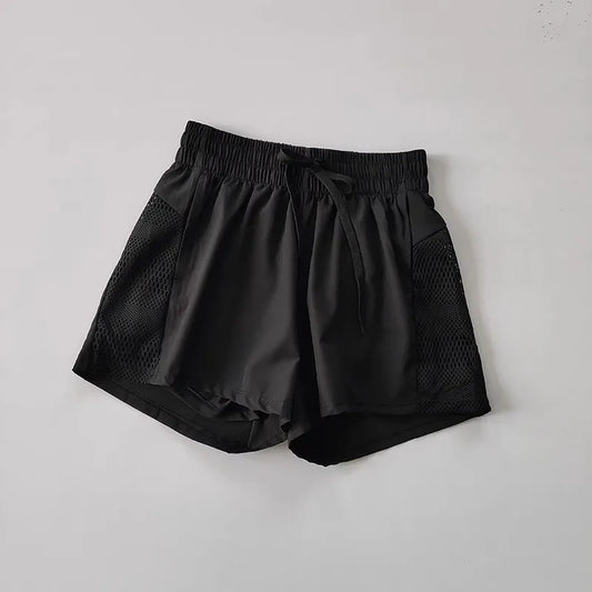 Womens Quick Dry Sports Shorts With Pockets For Running