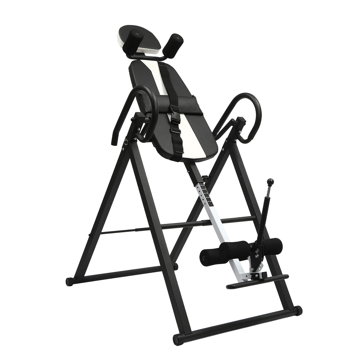 Black / Red / Blue Inversion Table, Flip Training Equipment, Home Use Back Stretcher, Steel Frame, Adjustable Inverted Bench, Thickened Shoulder Support, Secure Lock System, Anti-Corrosion, Durable, Easy Assembly, Fitness Spi