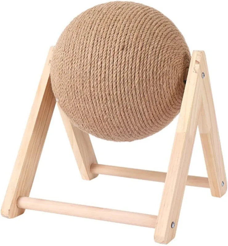 Pet Cat Scratching Ball Kitten Sisal Rope Grinding Paws Claw Interactive Pet Toy