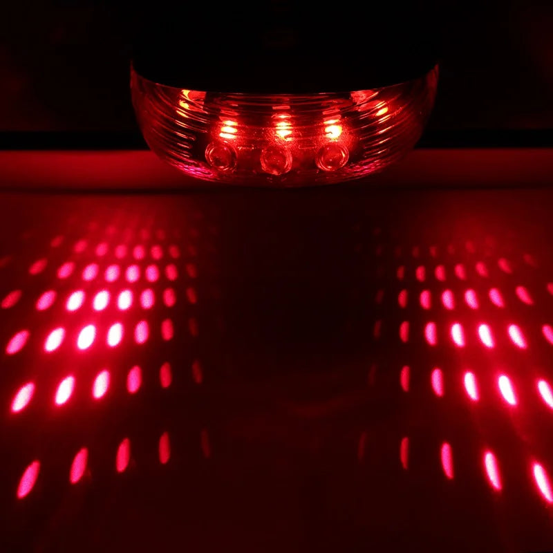 Bike Tail Light With 2 Lasers And 5 LEDs Waterproof