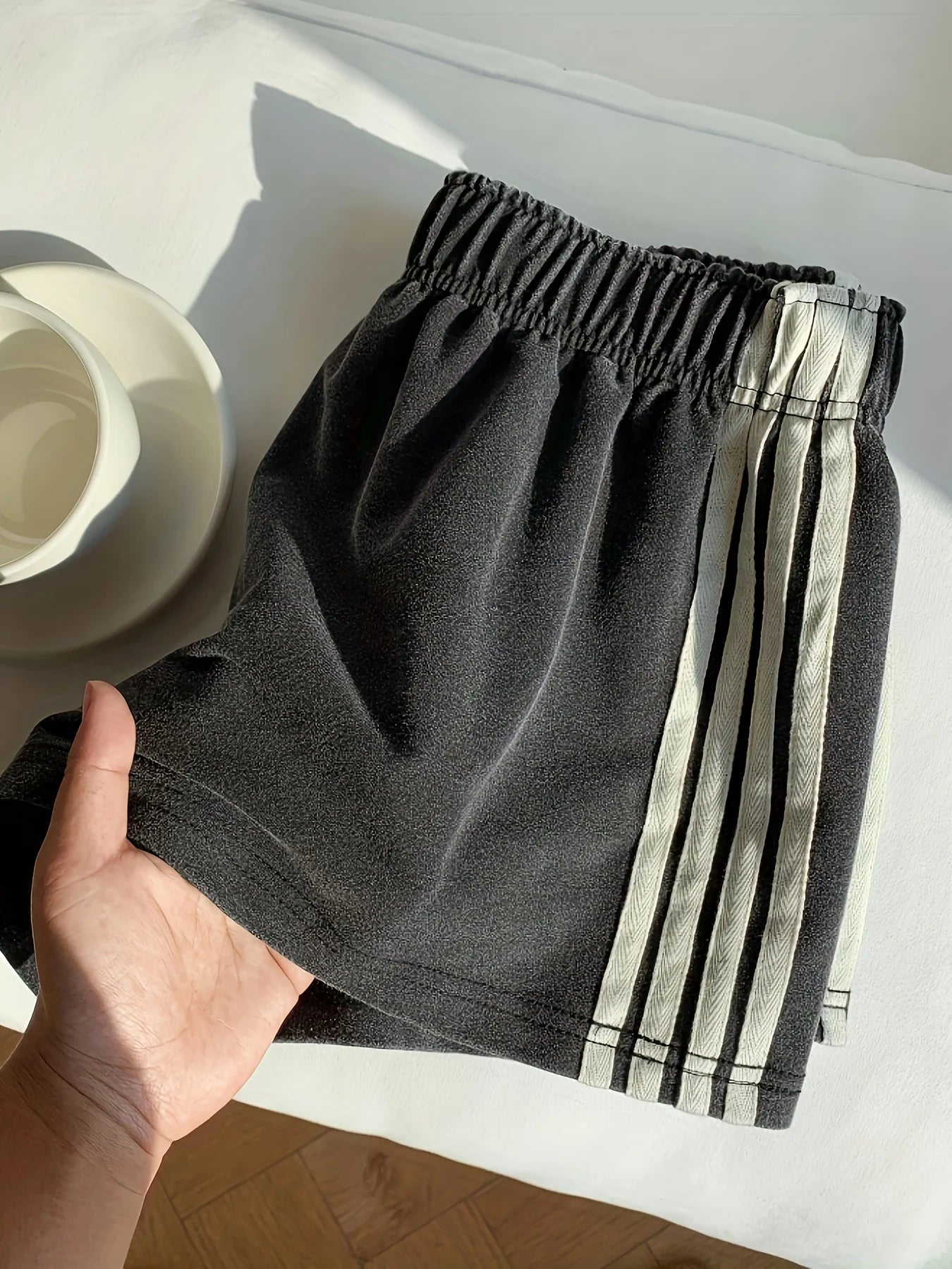 Drawstring Sports Shorts Women Athleisure Comfort Fit All Season