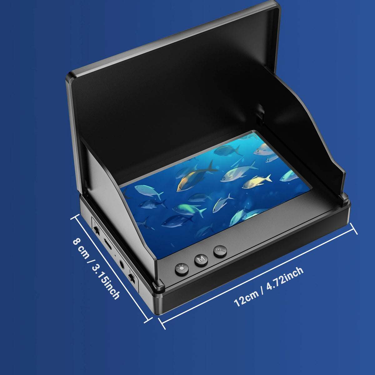 Underwater Fishing Camera HD 1080P 4.3" Monitor Fish Finder with 15M 30M Cable Night Vision for Ice Lake Fishing