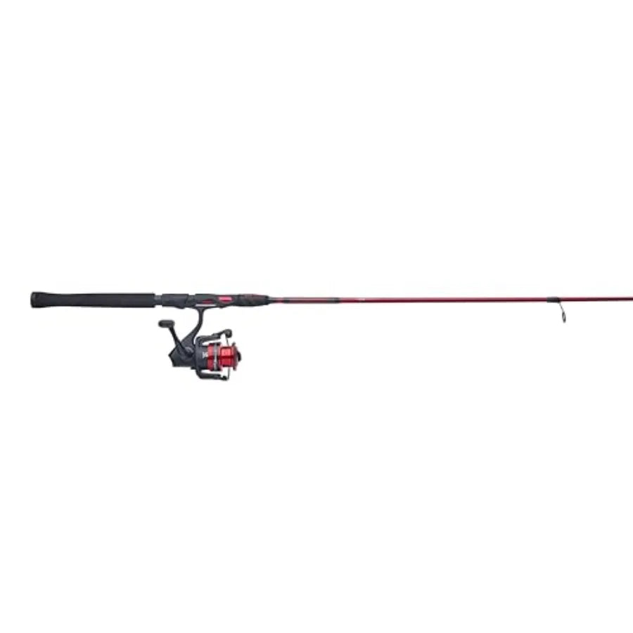 Carbon Walleye Spinning Reel and Fishing Rod Combo