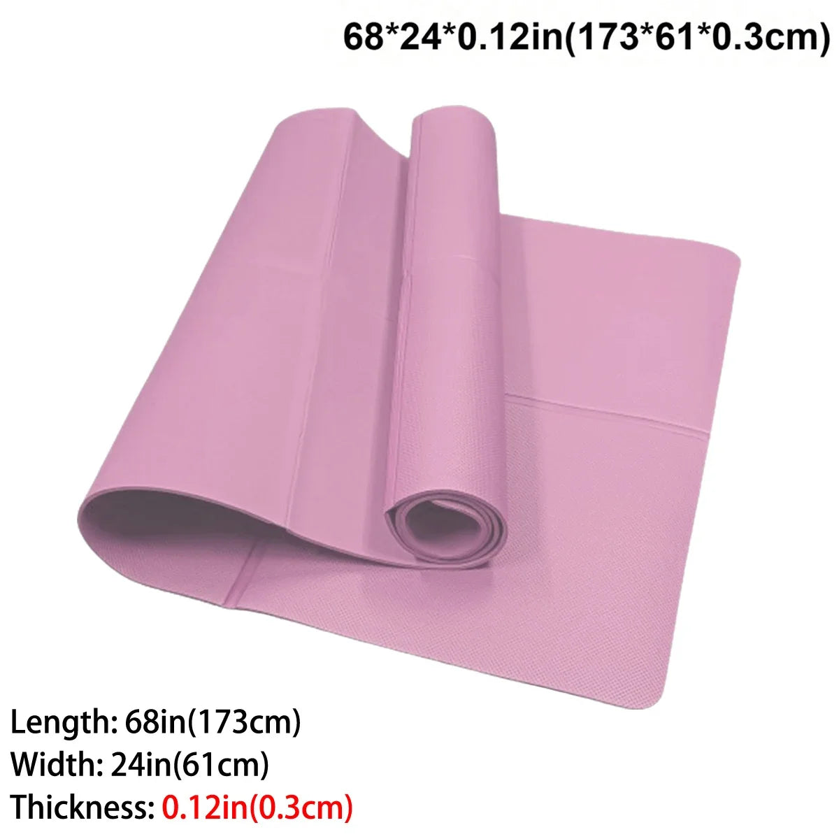 Eco Friendly Foldable Yoga Mat For Travel And Home Workouts