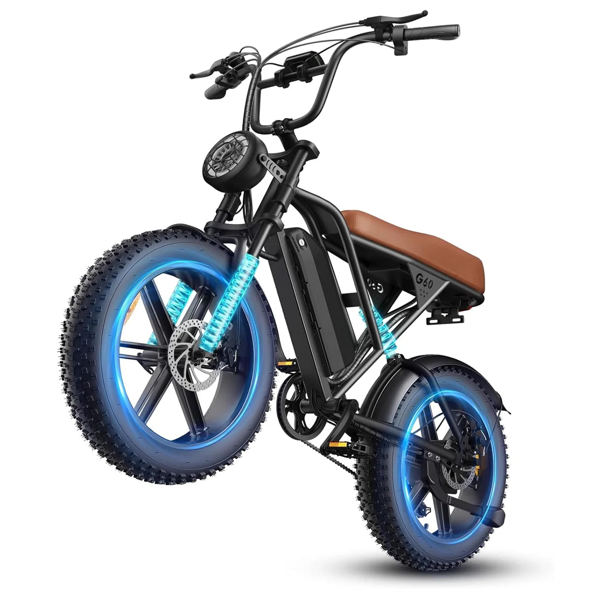 Electric Mountain E-Bike 1000W Brushless Motor Dual Suspension 48V Battery