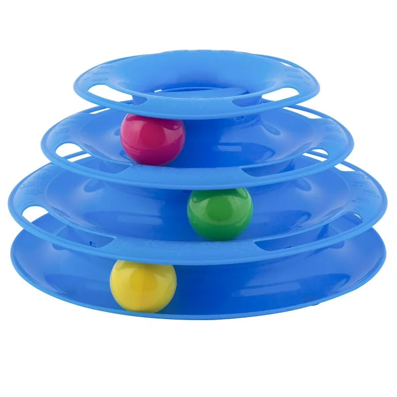 Triple Chase Tower Cat Toy