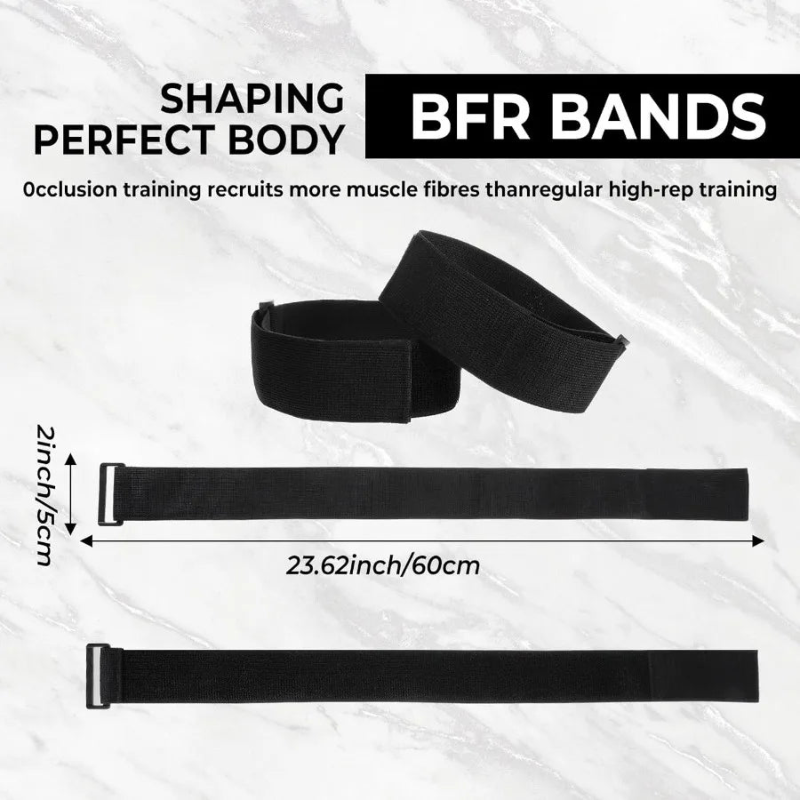 Occlusion Bands for Glutes and Hip Blood Flow Restriction BFR