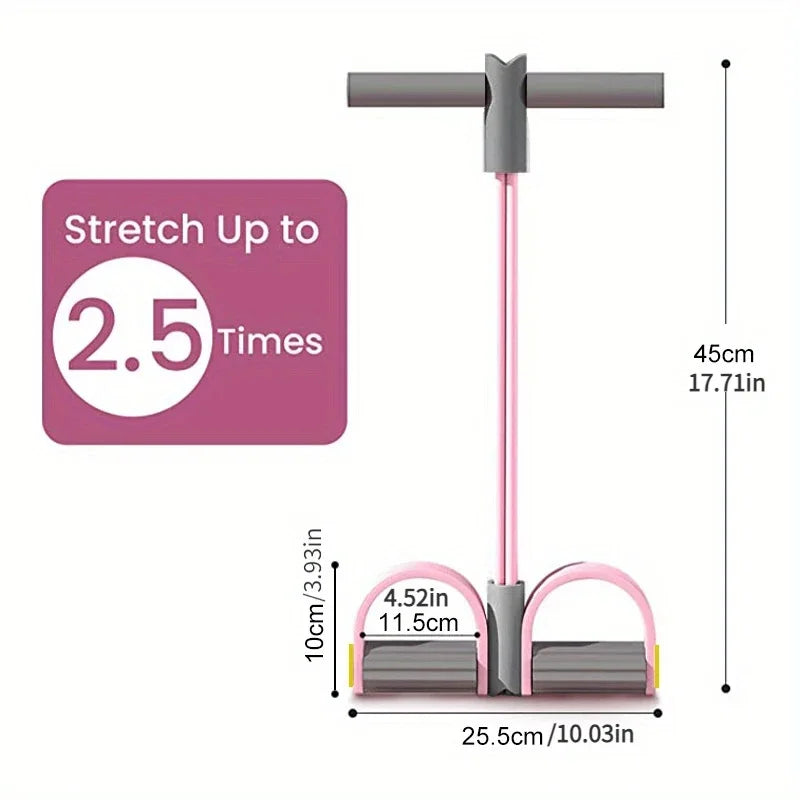 Adjustable Pedal Resistance Band For Full Body Home Gym Workout