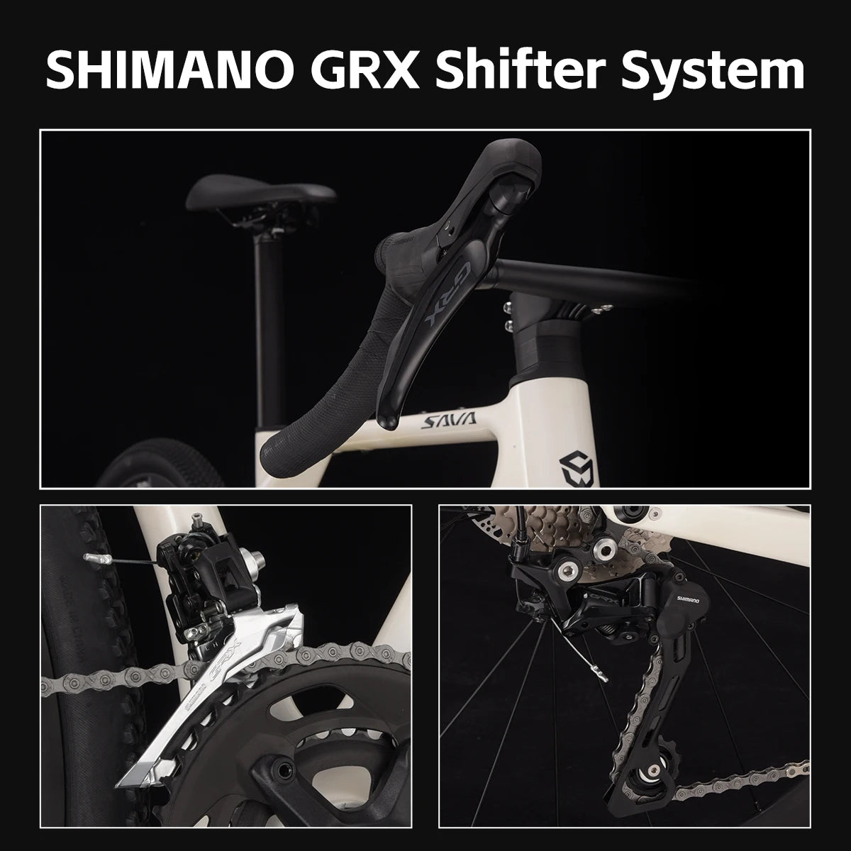 SAVA R21 Gelaro Gravel Bike With GRX 11 Speed Gearset