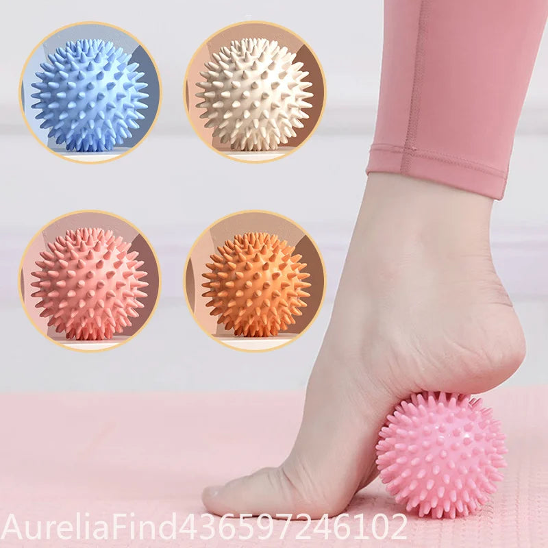 Fascia Massage Ball Hard Muscle Relaxation Ball Yoga Fitness Massager for Shoulder Neck Foot Meridian Relief