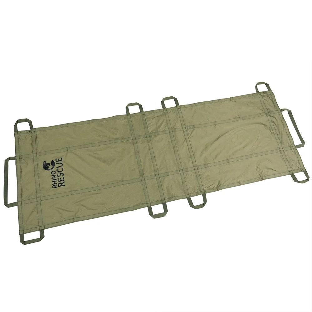 RHINO RESCUE Disposable Emergency Stretcher Portable Rescue Litter for Outdoor Camping First Aid Kit IFAK