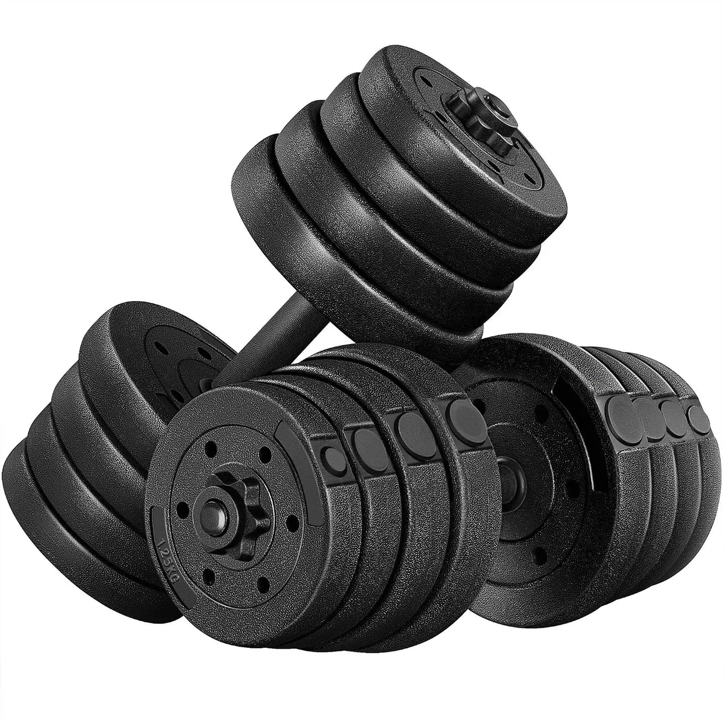 Adjustable Dumbbell Set Free Weights for Home Gym Women Men Changeable Fitness Equipment