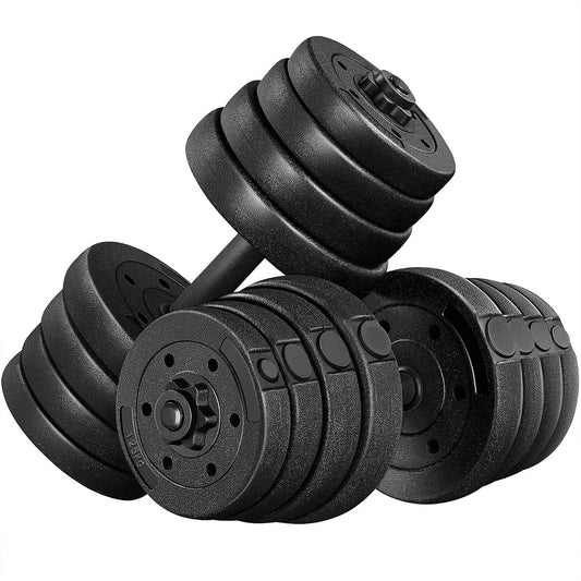 Adjustable Dumbbell Set Free Weights for Home Gym Women Men Changeable Fitness Equipment