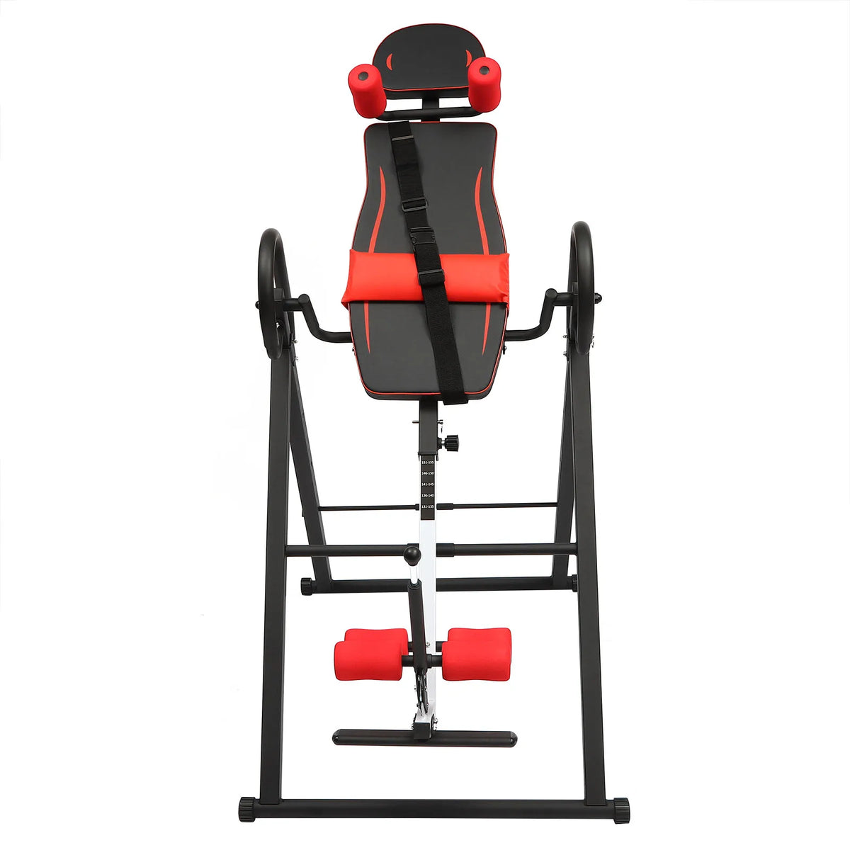 Black / Red / Blue Inversion Table, Flip Training Equipment, Home Use Back Stretcher, Steel Frame, Adjustable Inverted Bench, Thickened Shoulder Support, Secure Lock System, Anti-Corrosion, Durable, Easy Assembly, Fitness Spi
