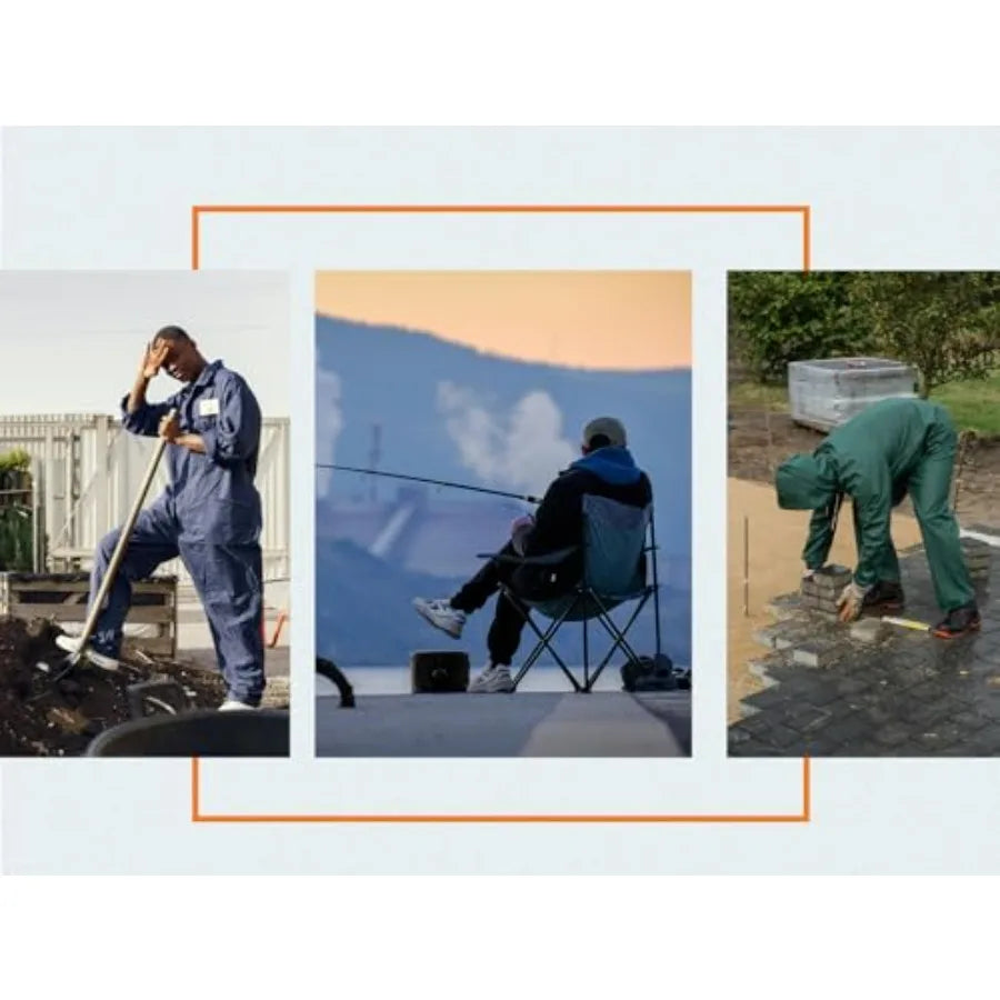 Rain Suits for Men Waterproof High Visibility Rain Gear Lightweight Rain Jacket with Bib Overalls Fishing Farming Golf