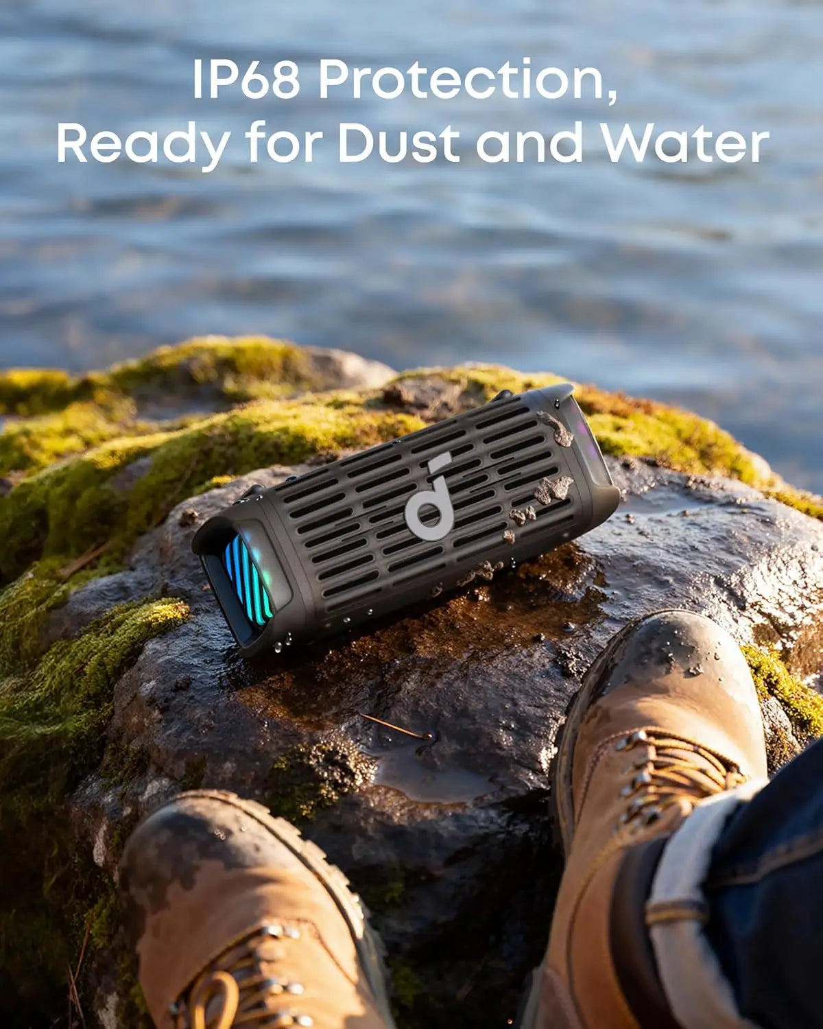 Anker Soundcore Boom 3i Outdoor Speaker IP68 Waterproof Floating