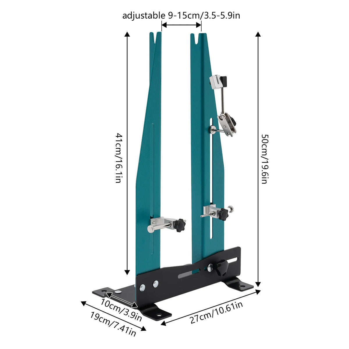 Professional Bike Wheel Truing Stand Adjustable 9-15cm for MTB Road E-Bike Disc Brake 140-180mm DIY Tool Easy Install Portable