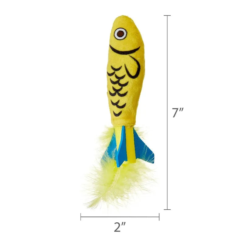 Sardine Explosion Catnip Interactive Cat Toy Set, 3 Pieces