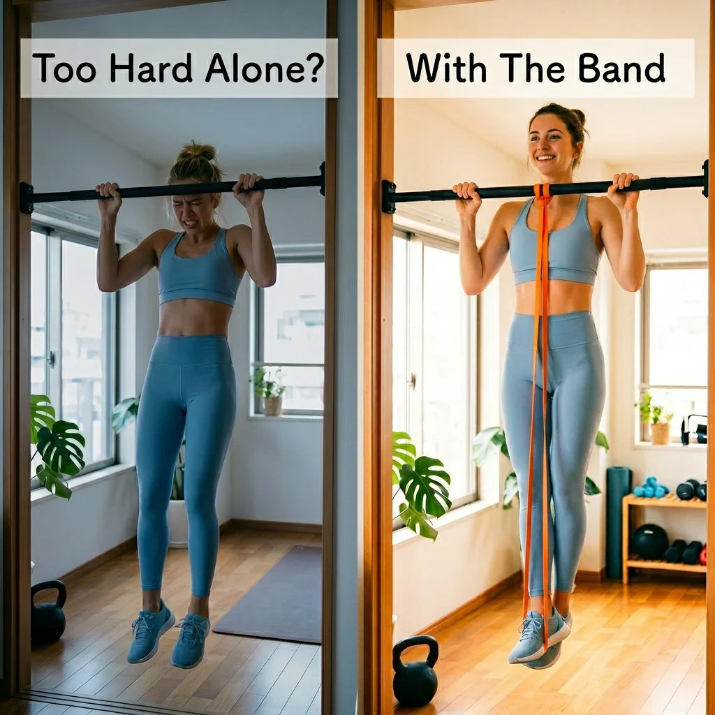 SUNPOW Pull Up Assistance Resistance Bands For Strength Training