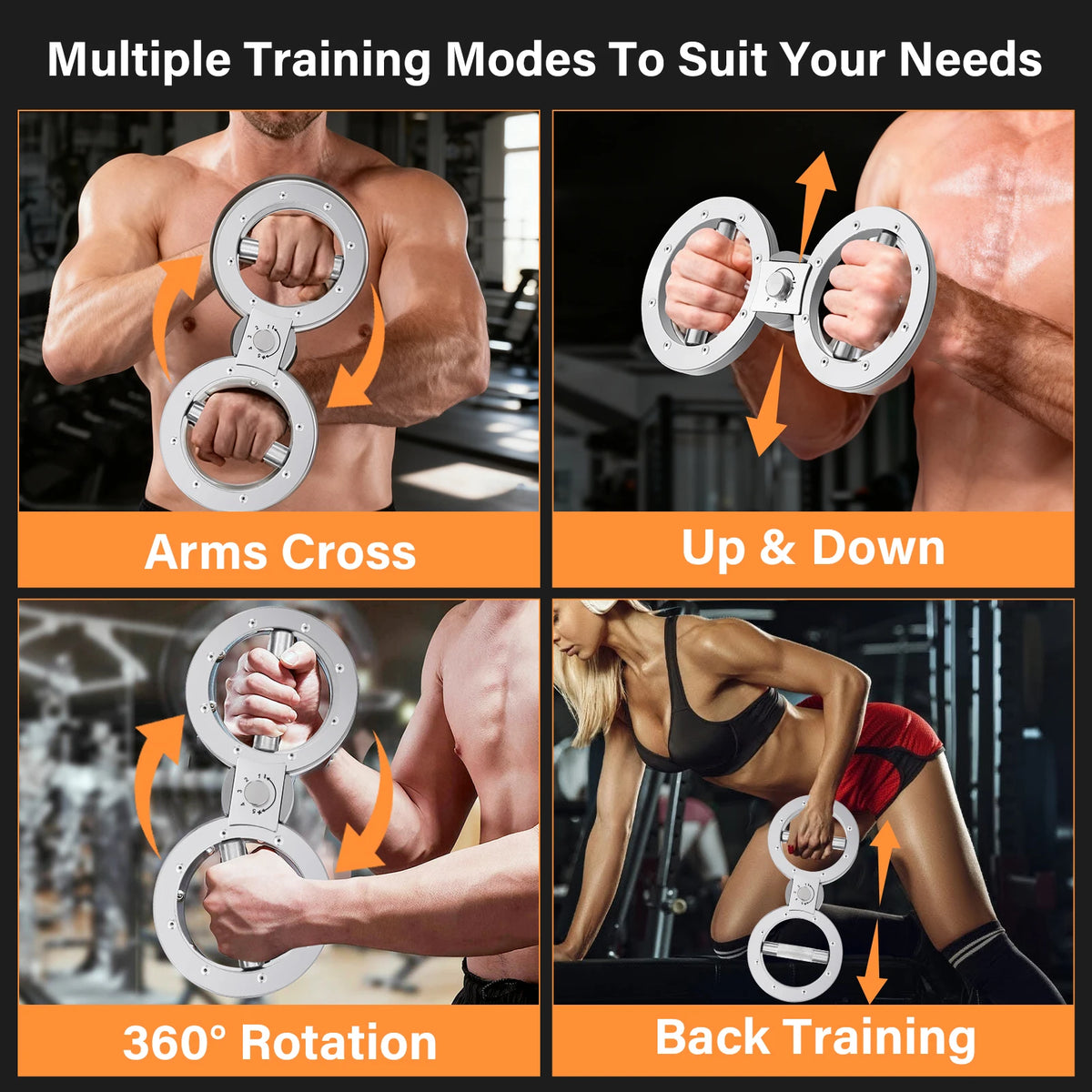 Adjustable Forearm Grip Strength Trainer Wrist Exerciser