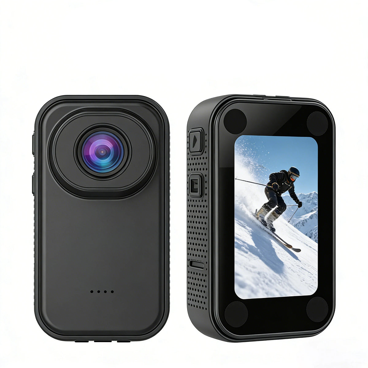 1.44-inch HD 1080p Thumb-Sized Action Camera for Kids, Outdoor Video Recorder, Mini Compact Action Camera with Memory Card