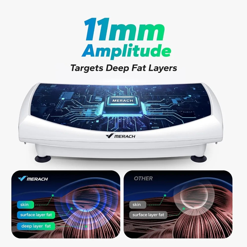Vibration Plate Exercise Machine 4D 7 In 1 Home Workout