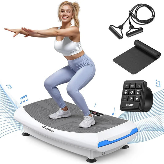 Vibration Plate Exercise Machine 4D 7 In 1 Home Workout