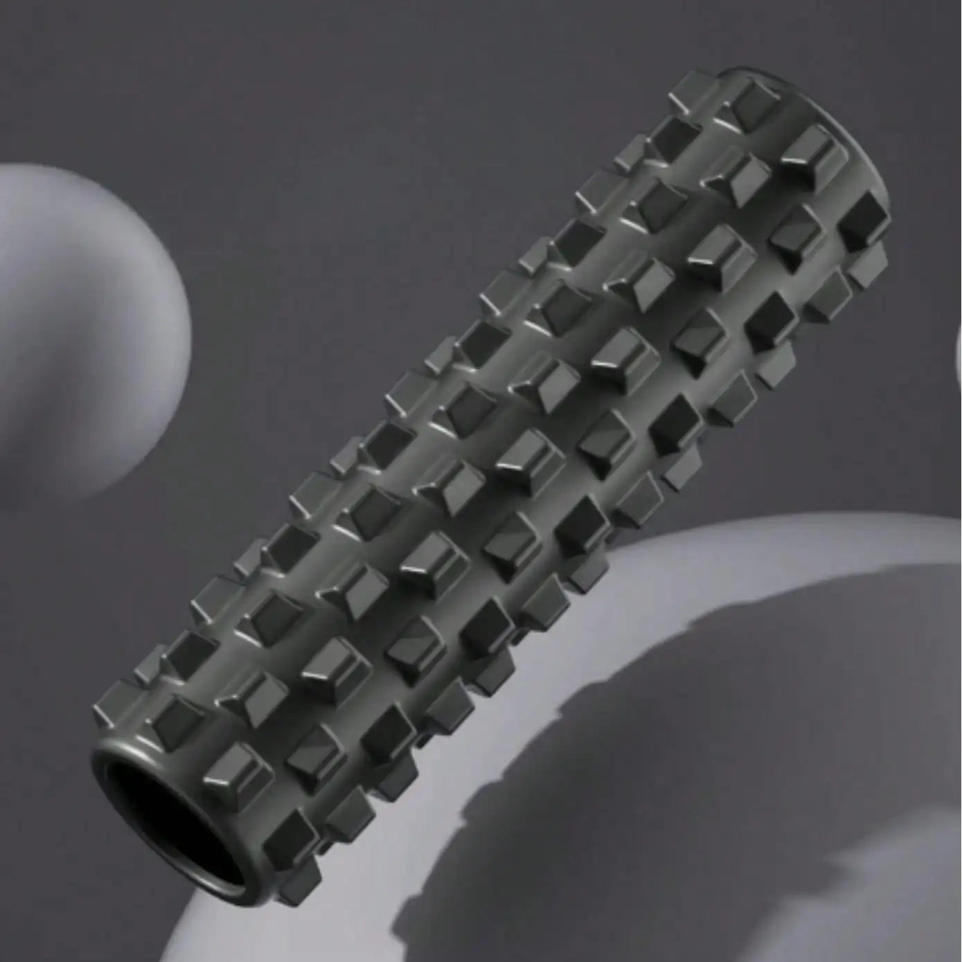 45*13cm Foam Roller - Deep Tissue Massage Muscle Roller And Stretching Device, Intensity And Myofascial Trigger Point Release