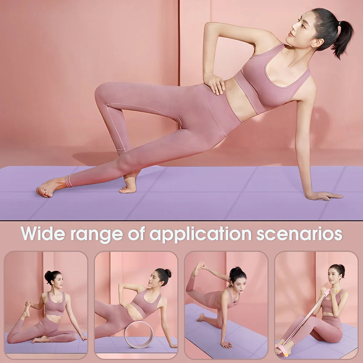 Eco Friendly Foldable Yoga Mat For Travel And Home Workouts