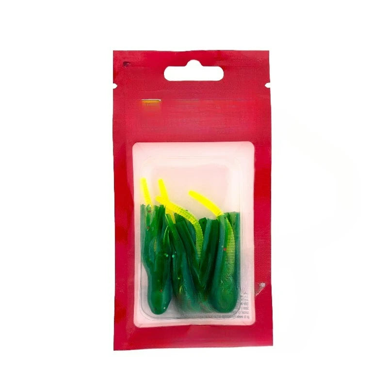 Fire Tubes Green Fishing Lure Bait
