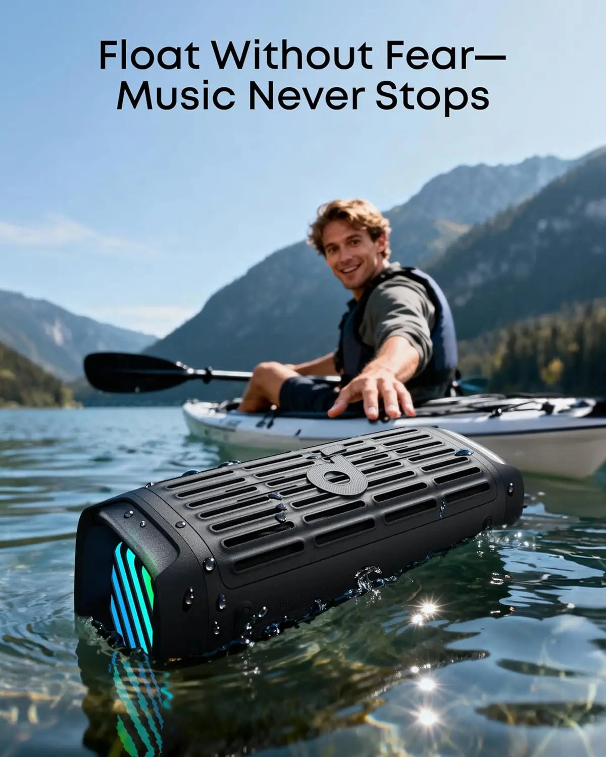 Anker Soundcore Boom 3i Outdoor Speaker IP68 Waterproof Floating