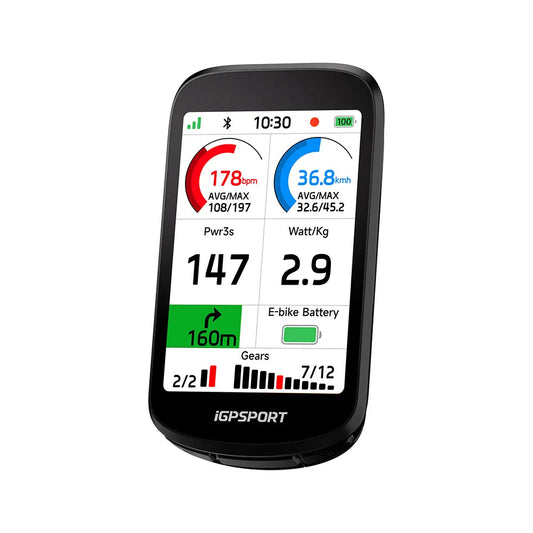 iGPSPORT BSC500 Touchscreen Bike Computer GPS Cycling Global Map Navigation Wireless Cycling Computer with Digital Bike Bell