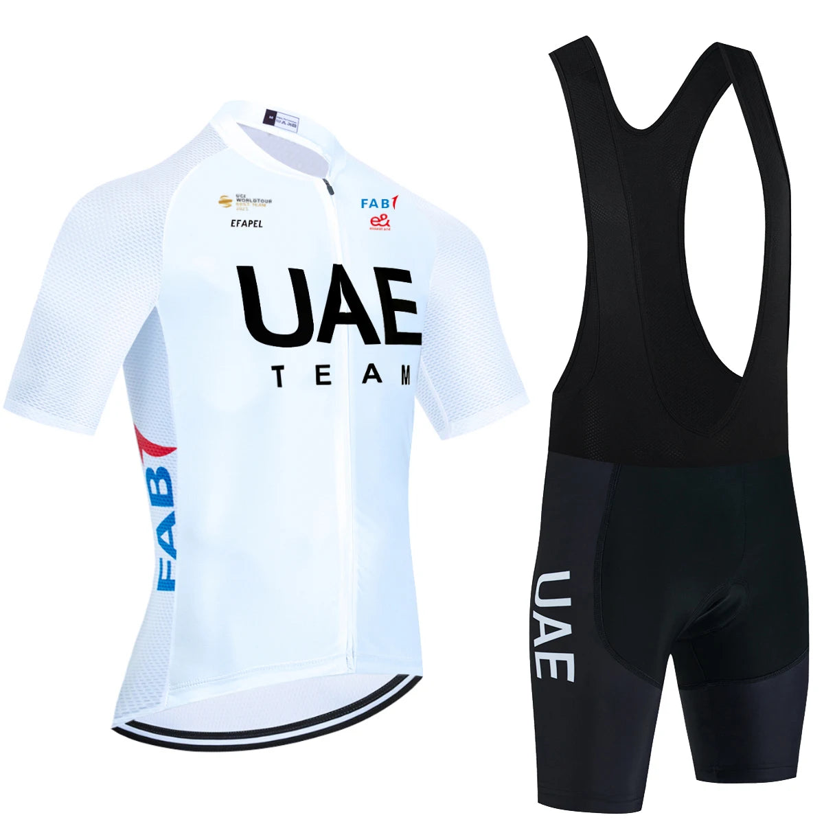 UAE Cycling Maillot Jersey Shorts Set For Men And Women