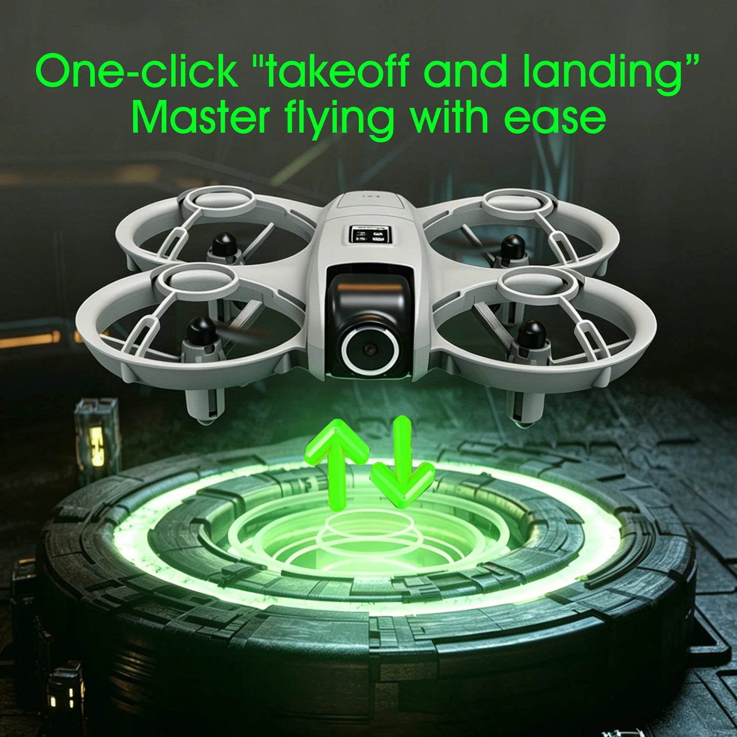 Mini Beginner Drone With VR Suite And Real Time Control