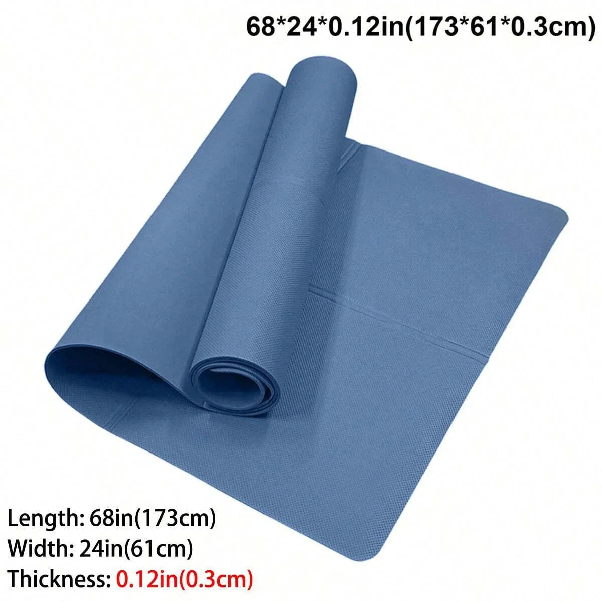 Eco Friendly Foldable Yoga Mat For Travel And Home Workouts