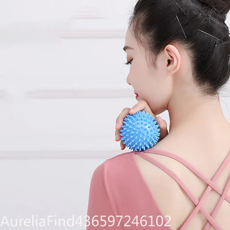 Fascia Massage Ball Hard Muscle Relaxation Ball Yoga Fitness Massager for Shoulder Neck Foot Meridian Relief