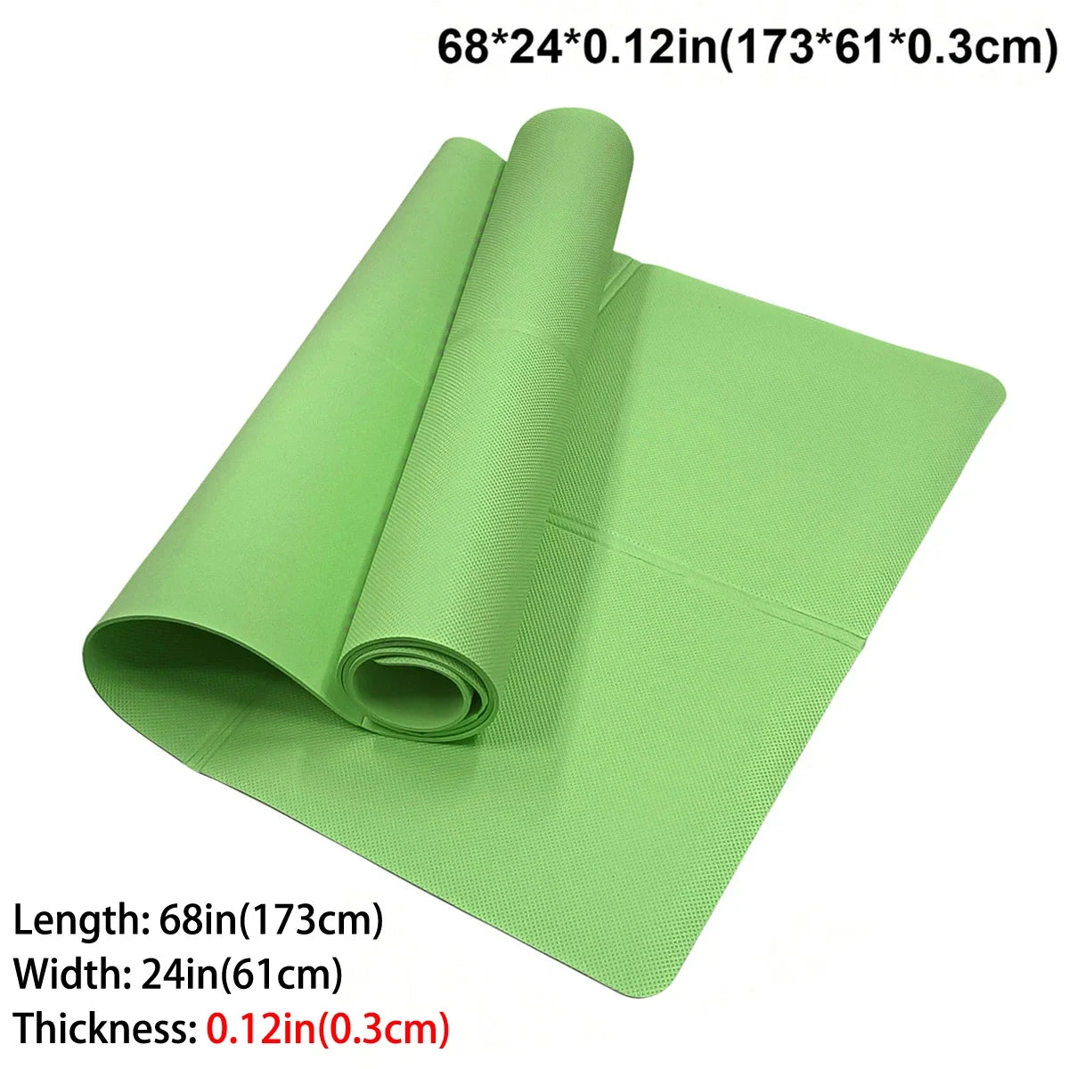 Eco Friendly Foldable Yoga Mat For Travel And Home Workouts